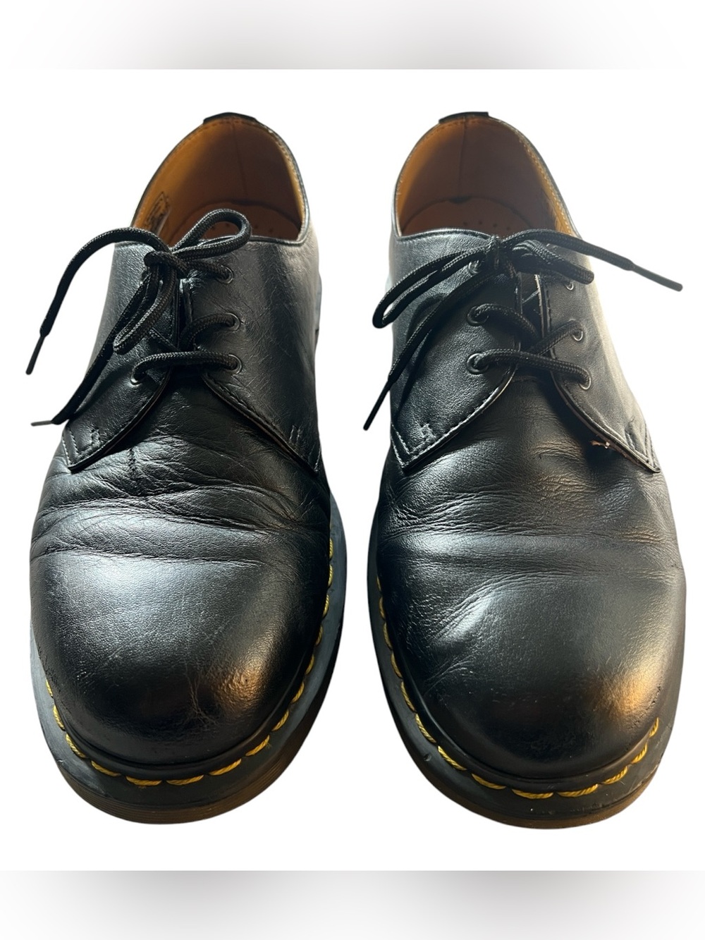 Dr. Martens 1461 Smooth Leather Oxford Shoes Black US 11